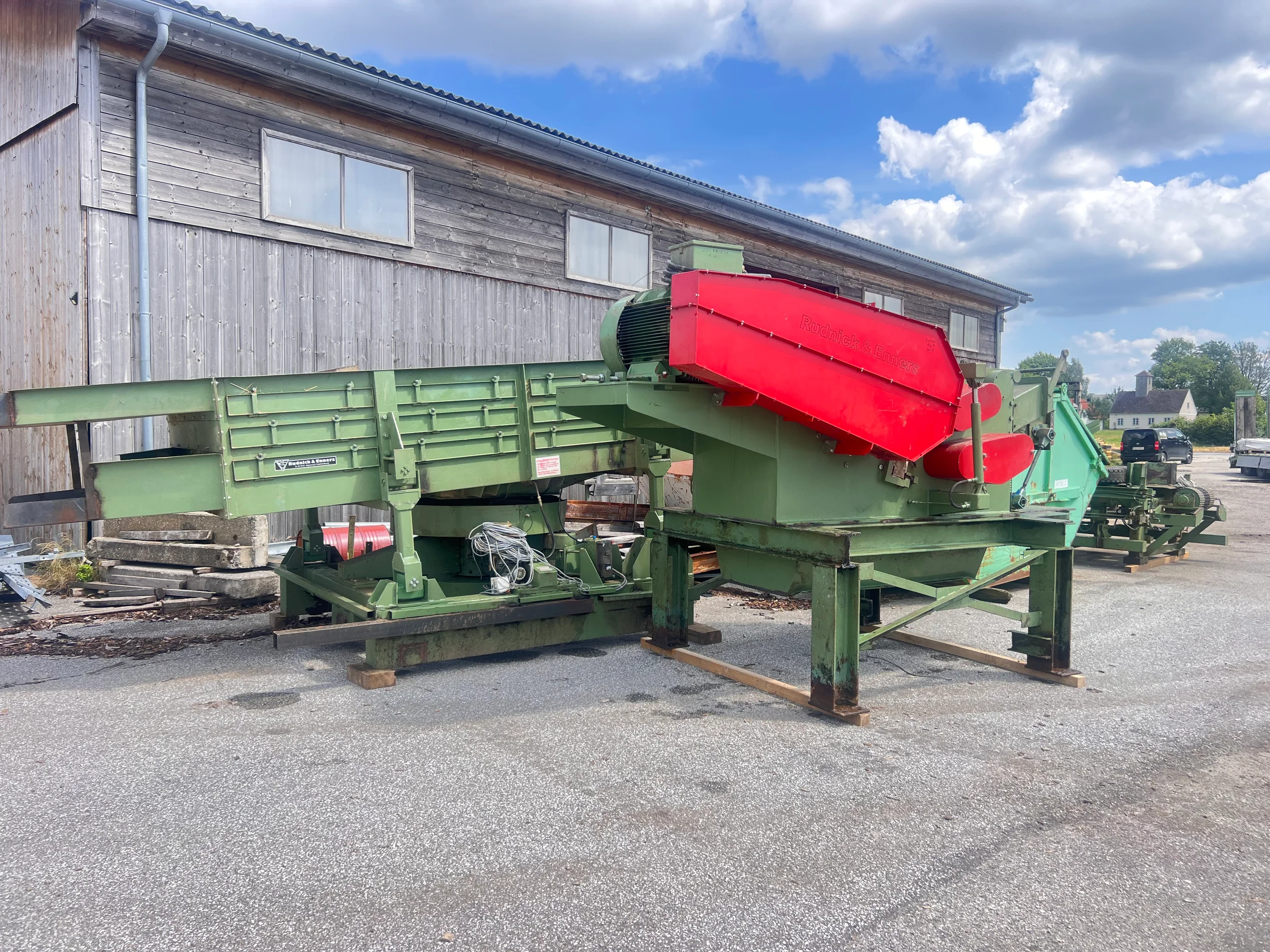 komplette Restholzentsorgung