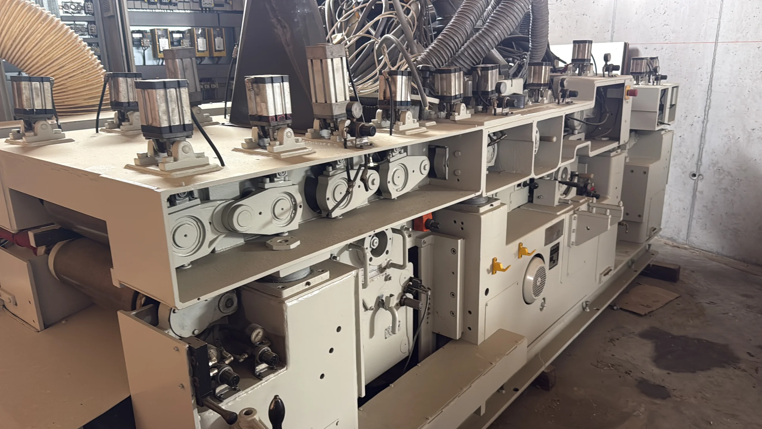 REX 2-Seiten Hochleistungs-Hobel-Sägekombination Modell: HOMS-410-K (MSS + A + D + MS-SP) - Bild 2