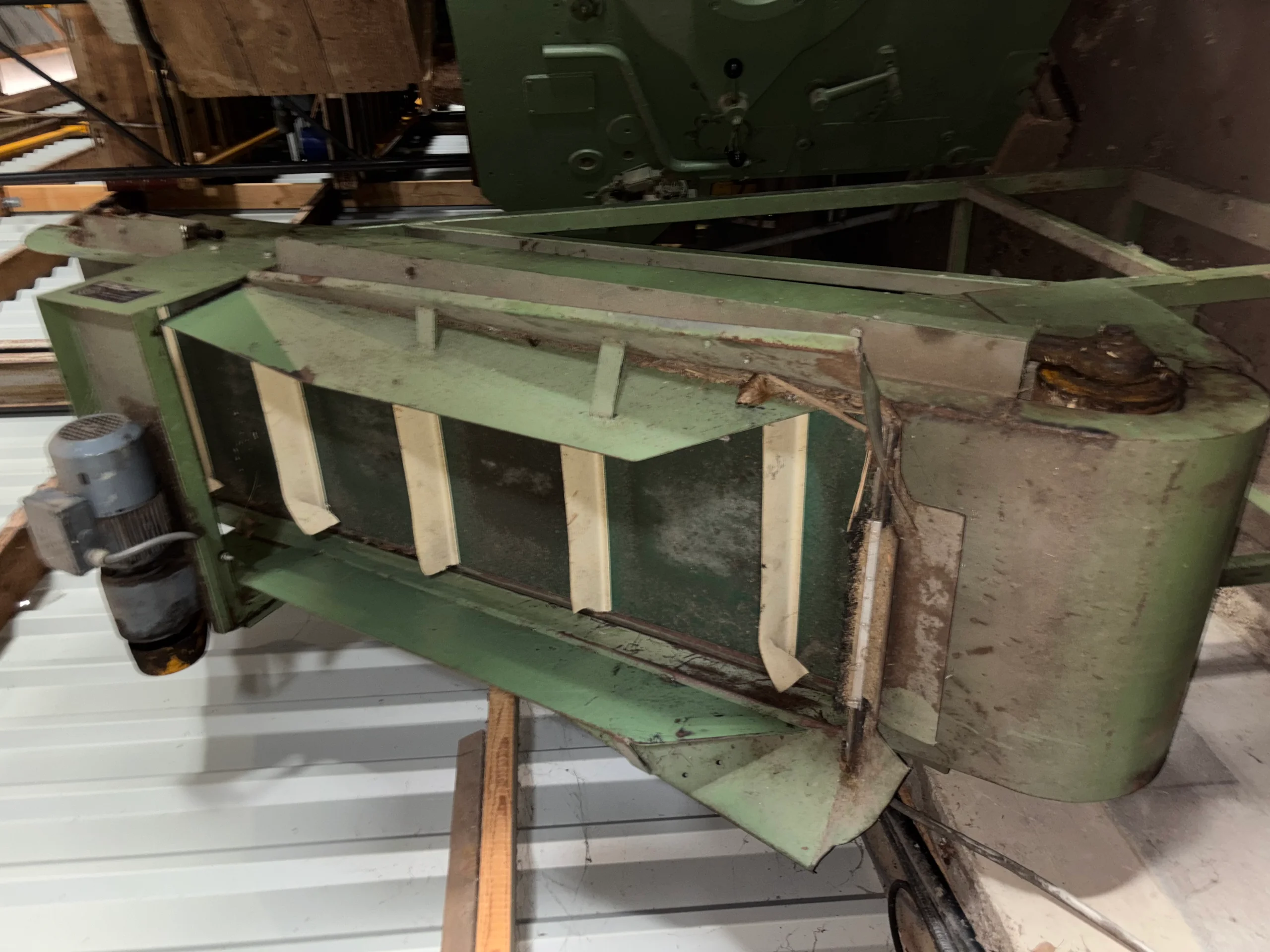 Steigförderband / Schrägförderer